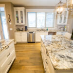 Aspen Woods, Calgary, Residential Interior, Kitchen Cabinets, Bannisters