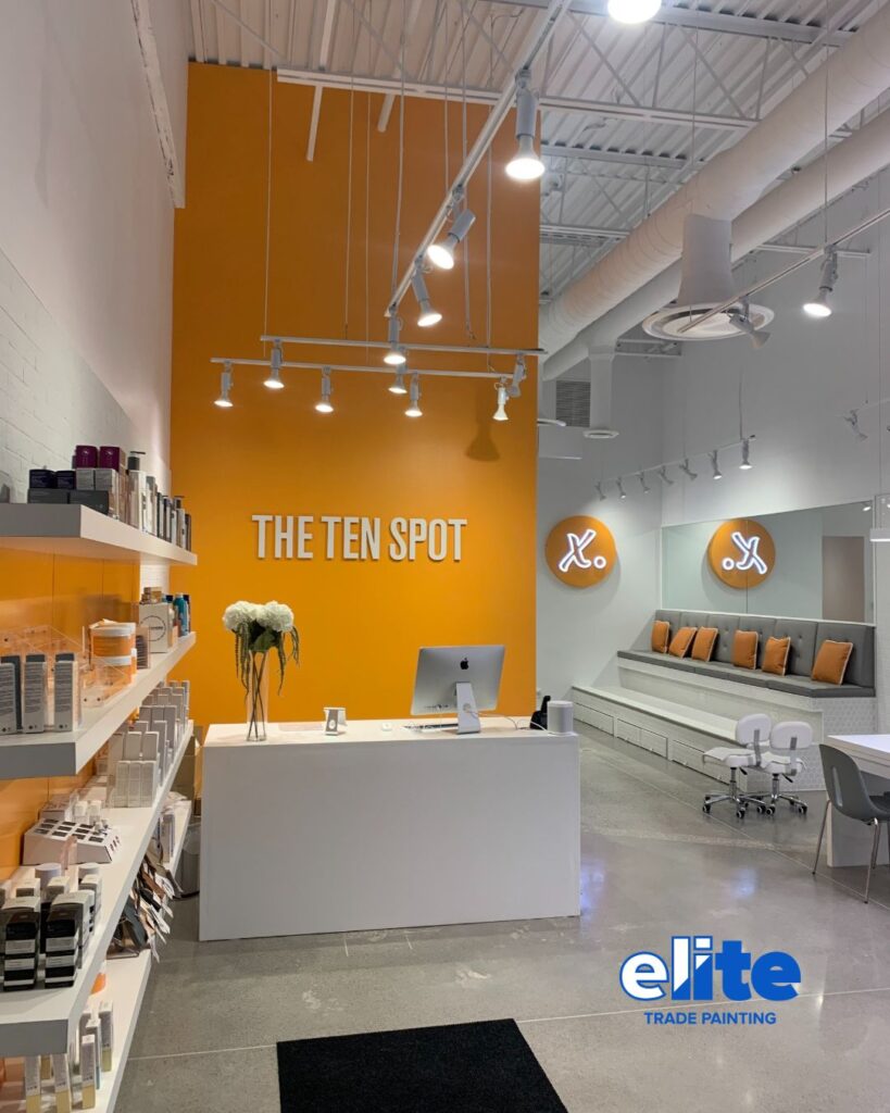 Commercial Interior Painting – The Ten Spot