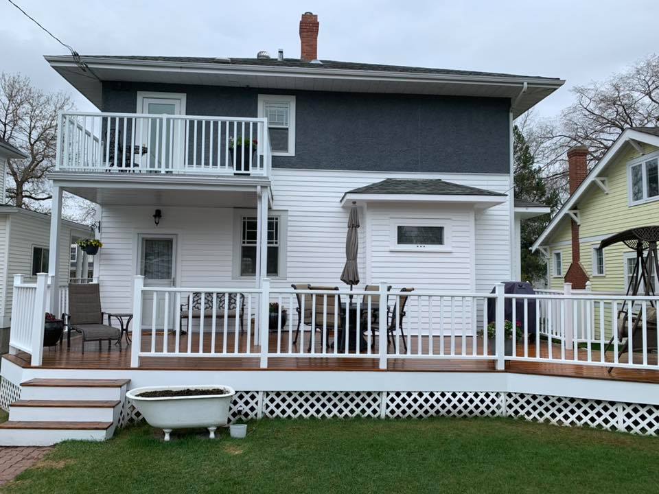 painting deck and fences