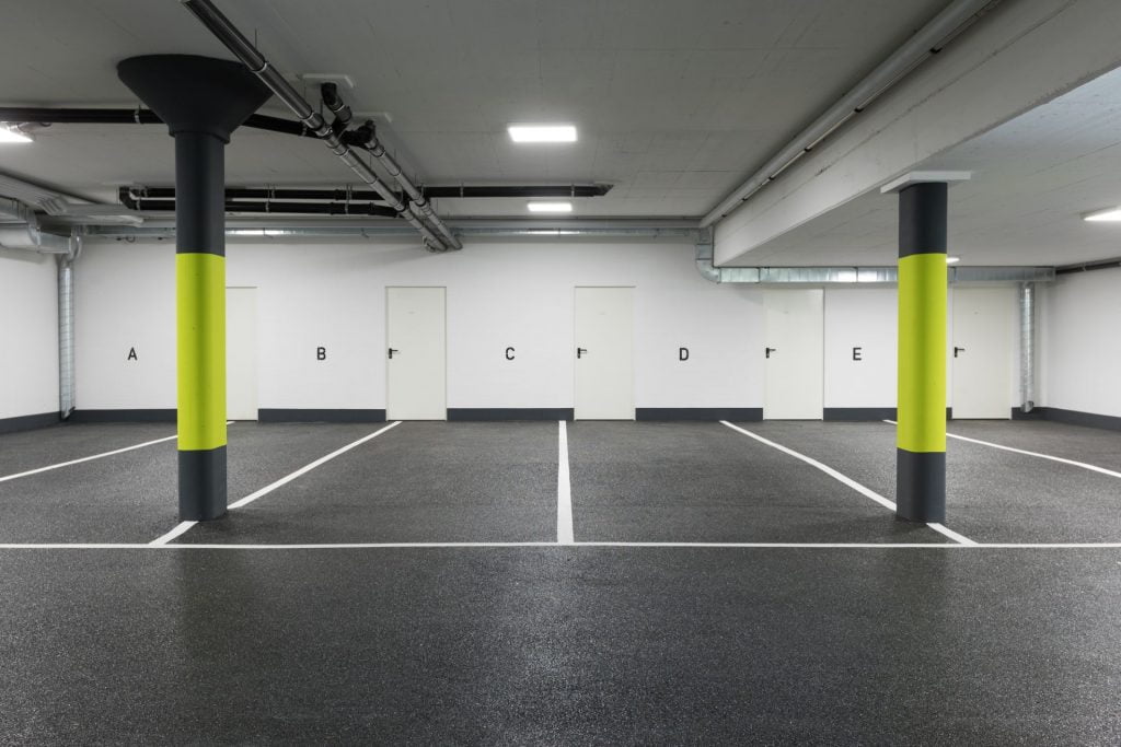 Commercial Parkade Painting
