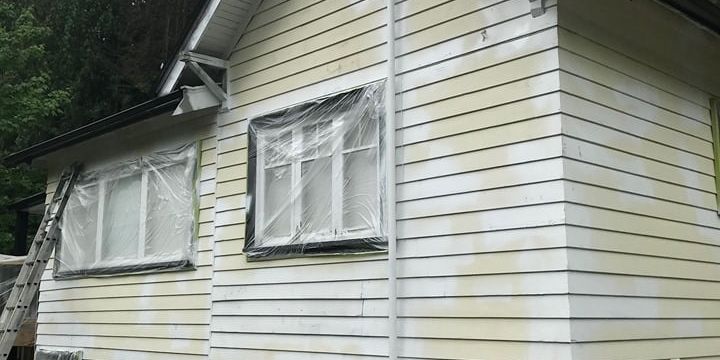Prepare house for painting