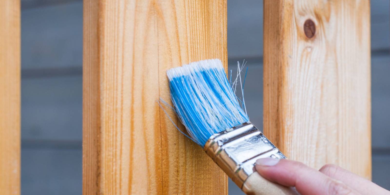 Wood decks painting